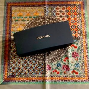 Johnny Was Glasses Case with Cleaning Cloth